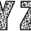 Alphabet Flourish Letters Vector Pack - Laser Cut & CNC Files (CDR, DXF, SVG, EPS, AI)