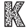 Alphabet Flourish Letters Vector Pack - Laser Cut & CNC Files (CDR, DXF, SVG, EPS, AI)