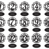 2020-01-28 (7) Table Numbers Vector Pack - Laser Cut & CNC Files (CDR, DXF, SVG, EPS, AI)