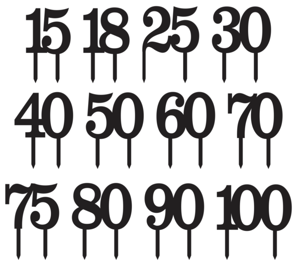 2020-04-04 (10) 100 Cake Toppers Vector Pack - Laser Cut & CNC Files (CDR, DXF, SVG, EPS, AI)