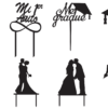 2020-04-14 (6) 100 Cake Toppers Vector Pack - Laser Cut & CNC Files (CDR, DXF, SVG, EPS, AI)