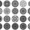160 Mandala Vector Pack - Laser Cut & CNC Files (CDR, DXF, SVG, EPS, AI)