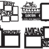2020-04-17 (5) 25 Friendship Day Photo Frames Vector Pack - Laser Cut & CNC Files (CDR, DXF, SVG, EPS, AI)