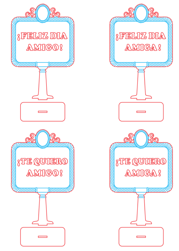2020-04-17 (7) 25 Friendship Day Photo Frames Vector Pack - Laser Cut & CNC Files (CDR, DXF, SVG, EPS, AI)