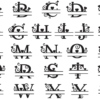 2020-05-07 (13) Split Letter Vector Pack - Laser Cut & CNC Files (CDR, DXF, SVG, EPS, AI)