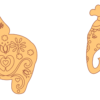 18 Elephant Figures Vector Pack - Laser Cut & CNC Files (CDR, DXF, SVG, EPS, AI)
