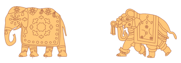 18 Elephant Figures Vector Pack - Laser Cut & CNC Files (CDR, DXF, SVG, EPS, AI)