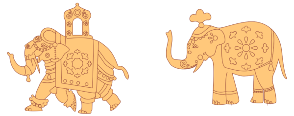 18 Elephant Figures Vector Pack - Laser Cut & CNC Files (CDR, DXF, SVG, EPS, AI)
