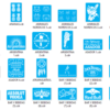 Stencils Set 3 Vector Pack - Laser Cut & CNC Files (CDR, DXF, SVG, EPS, AI)