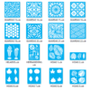 Stencils Set 3 Vector Pack - Laser Cut & CNC Files (CDR, DXF, SVG, EPS, AI)