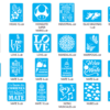 Stencils Set 3 Vector Pack - Laser Cut & CNC Files (CDR, DXF, SVG, EPS, AI)