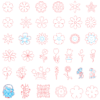 450 Flowers - Leaves Vector Pack - Laser Cut & CNC Files (CDR, DXF, SVG, EPS, AI)