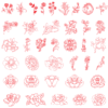 450 Flowers - Leaves Vector Pack - Laser Cut & CNC Files (CDR, DXF, SVG, EPS, AI)