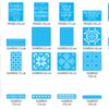 2021-04-13 (10) Stencils Set 4 Vector Pack - Laser Cut & CNC Files (CDR, DXF, SVG, EPS, AI)