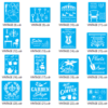 2021-04-13 (49) Stencils Set 7 Vector Pack - Laser Cut & CNC Files (CDR, DXF, SVG, EPS, AI)