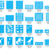 2021-04-13 (5) Stencils Set 4 Vector Pack - Laser Cut & CNC Files (CDR, DXF, SVG, EPS, AI)