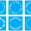 2021-04-14 Stencil Frames and Words Vector Pack - Laser Cut & CNC Files (CDR, DXF, SVG, EPS, AI)