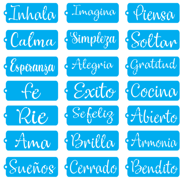 2021-04-14 (7) Stencil Frames and Words Vector Pack - Laser Cut & CNC Files (CDR, DXF, SVG, EPS, AI)