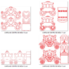 25 - 3D Carriages Vector Pack - Laser Cut & CNC Files (CDR, DXF, SVG, EPS, AI)