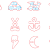 2022-06-01 (11) 110 Buttons Bundle Vector Pack - Laser Cut & CNC Files (CDR, DXF, SVG, EPS)