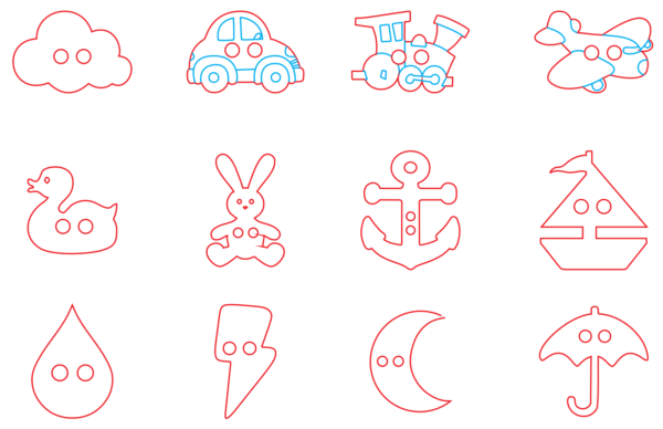 2022-06-01 (11) 110 Buttons Bundle Vector Pack - Laser Cut & CNC Files (CDR, DXF, SVG, EPS)