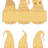 50 Christmas Gnomes Vector Pack - Laser Cut & CNC Files (CDR, DXF, SVG, EPS, AI)