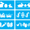 2023-03-04 (12) 50 Easter Stencil Vector Pack - Laser Cut & CNC Files (CDR, DXF, SVG, EPS, AI)