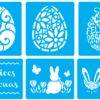 2023-03-04 (6) 50 Easter Stencil Vector Pack - Laser Cut & CNC Files (CDR, DXF, SVG, EPS, AI)