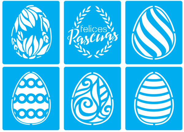 2023-03-04 (9) 50 Easter Stencil Vector Pack - Laser Cut & CNC Files (CDR, DXF, SVG, EPS, AI)