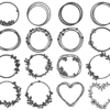 140 Decorative Frames Vector Pack - Laser Cut & CNC Files (CDR, DXF, SVG, EPS, AI)