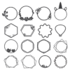 140 Decorative Frames Vector Pack - Laser Cut & CNC Files (CDR, DXF, SVG, EPS, AI)