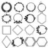 140 Decorative Frames Vector Pack - Laser Cut & CNC Files (CDR, DXF, SVG, EPS, AI)