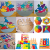 70 Montessori Educational Games Vector Pack - Laser Cut & CNC Files (CDR, DXF, SVG, EPS, AI)