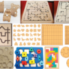 70 Montessori Educational Games Vector Pack - Laser Cut & CNC Files (CDR, DXF, SVG, EPS, AI)