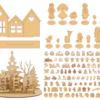 2023-11-26 (2) 500 Christmas Design Vector Pack - Laser Cut & CNC Files (CDR, DXF, SVG, EPS, AI)