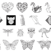 2024-01-03 (9) 370 Geometric Animals Wall Decor Vector Pack - Laser Cut & CNC Files (CDR, DXF, SVG, EPS, AI)