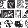 2024-01-29 (18) 110 Anime Wall Decor Vector Pack - Laser Cut & CNC Files (CDR, DXF, SVG, EPS, AI)