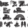 100 Neon LED Designs Vector Pack - Laser Cut & CNC Files (CDR, DXF, SVG, EPS, AI)