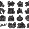 100 Neon LED Designs Vector Pack - Laser Cut & CNC Files (CDR, DXF, SVG, EPS, AI)