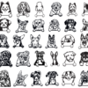 340 Cats and Dogs Wall Decor Vector Pack - Laser Cut & CNC Files (CDR, DXF, SVG, EPS, AI)