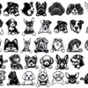 340 Cats and Dogs Wall Decor Vector Pack - Laser Cut & CNC Files (CDR, DXF, SVG, EPS, AI)
