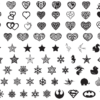 1200 Earrings Mega Vector Pack - Laser Cut & CNC Files (CDR, DXF, SVG, EPS, AI)