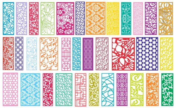 200 Geometric Pattern Vector Pack - Laser Cut & CNC Files (CDR, DXF, SVG, EPS, AI)