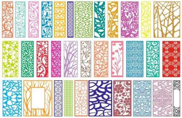 200 Geometric Pattern Vector Pack - Laser Cut & CNC Files (CDR, DXF, SVG, EPS, AI)