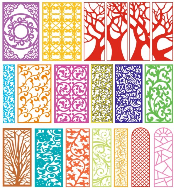 200 Geometric Pattern Vector Pack - Laser Cut & CNC Files (CDR, DXF, SVG, EPS, AI)