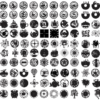 canvas 140 Wall Clock Vector Pack - Laser Cut & CNC Files (CDR, DXF, SVG, EPS, AI)